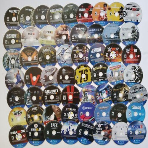 Ps4 15 discs w - $1, up
