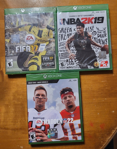 Lot xbox one - nba, 2k19